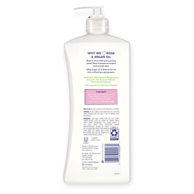ST.IVES ROSE AND ARGAN OIL SMOOTHING BODY LOTION 621ML