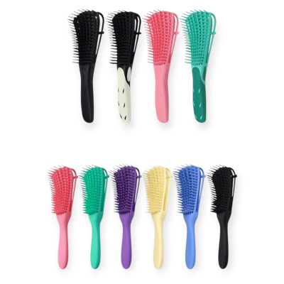 DREAMFIX DETANGLER HAIR BRUSH WITH RUBBER ASSORTED