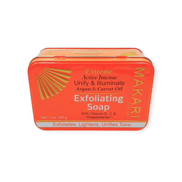 MAKARI EXTREME ARGAN & CARROT OIL EXFOLIATING SOAP 200G