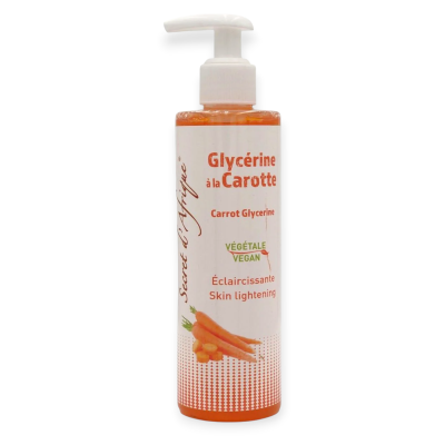 SECRET D'AFRIQUE SKIN LIGHTENING CARROT GLYCERINE 250ML