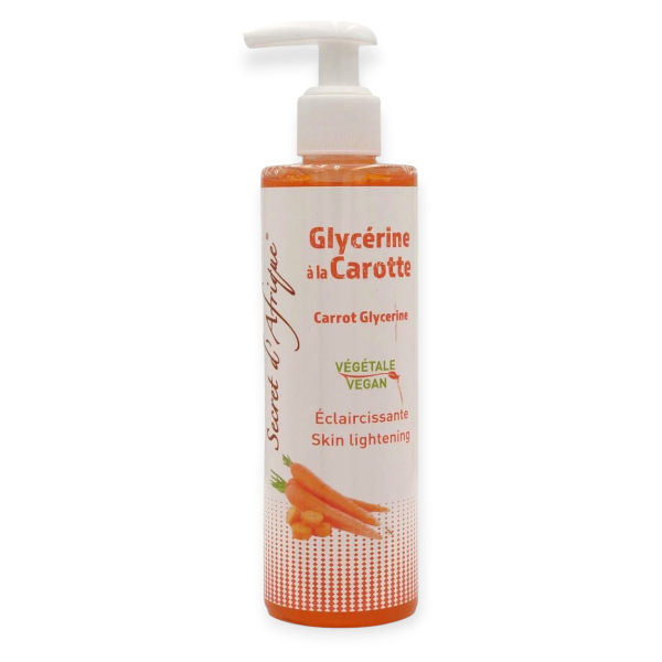 SECRET D'AFRIQUE SKIN LIGHTENING CARROT GLYCERINE 250ML