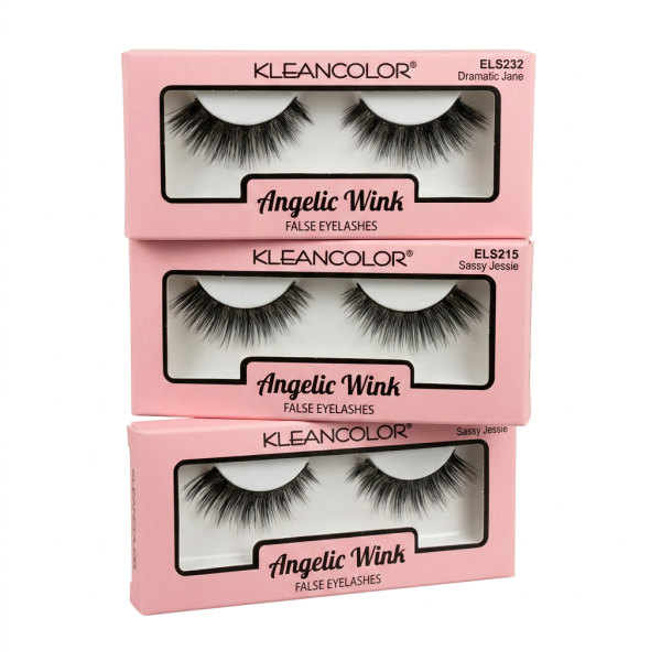 KLEANCOLOR ANGELIC WINK FALSE EYELASHES - CURIOUS KATHY