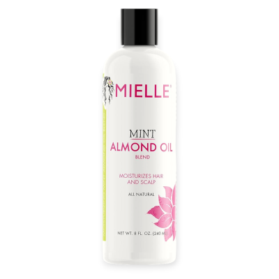 MIELLE ORGANICS MINT ALMOND OIL 8OZ