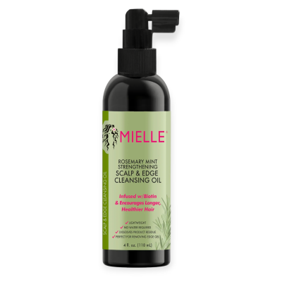 MIELLE ROSEMARY MINT SCALP & EDGE CLEANSING OIL 4OZ