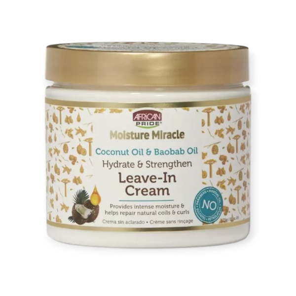 AFRICAN PRIDE MOISTURE MIRACLE LEAVE-IN CREAM 443ML
