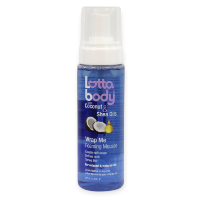 LOTTA BODY COCONUT & SHEA OILS WRAP ME FOAMING MOUSSE 207ML